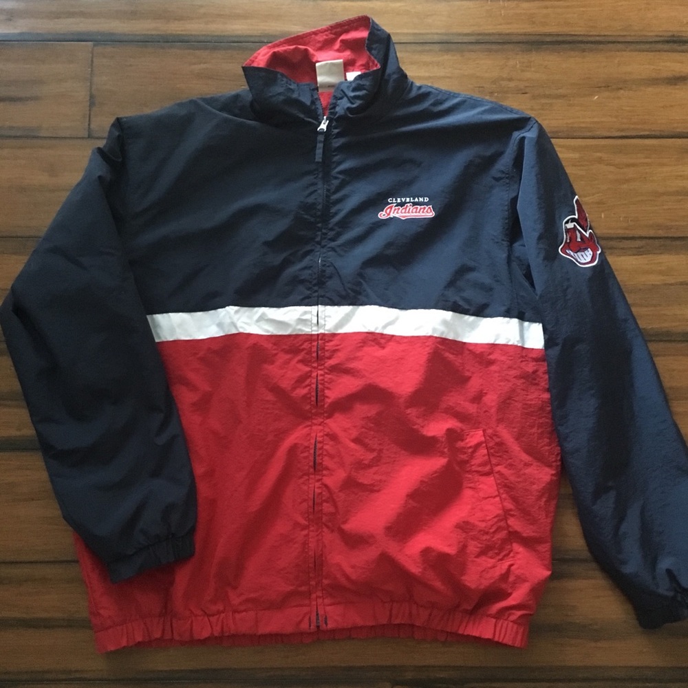 Cleveland Indians baseball jacket XL Very Clean